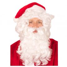 Perruque + barbe père noel