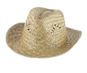 Chapeau paille cowboy naturel