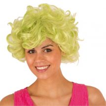 Perruque retro vert
