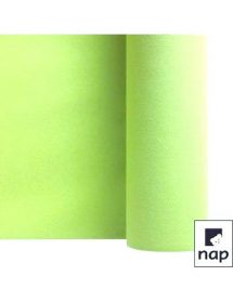Nappe celisoft tissu intissé vert amande 10 mètres