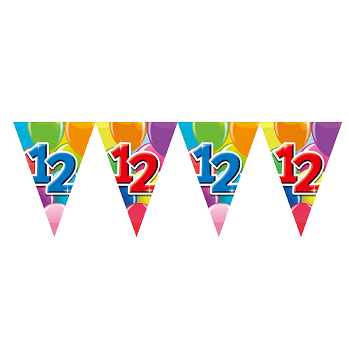 Guirlande fanions 12 ans