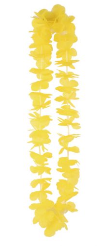 Collier Hawaien jaune