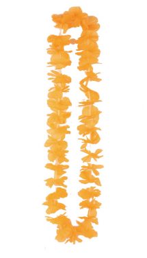 Collier Hawaien orange