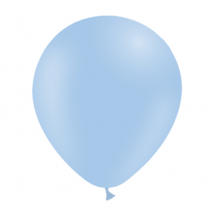 Sachet de 10 ballons latex ( 30 cm) pastel matte bleu ciel