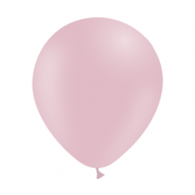 Sachet de 25 ballons pastel matte rose bébé ( 13 cm)