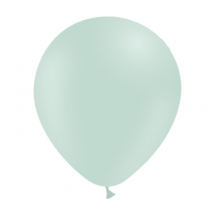 Sachet de 25 ballons pastel matte menthe ( 13 cm)