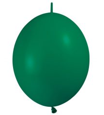 Sachet de 10 ballons latex deco link couleur vert bouteille ( 30 cm) standard