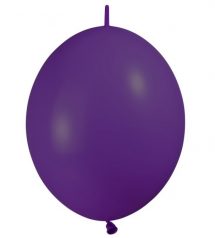 Sachet de 10 ballons latex deco link couleur violet ( 30 cm) standard