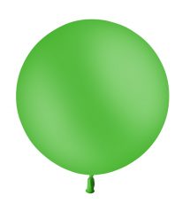 Sachet d'un Ballon Latex Standard vert emballé ( 60 cm)