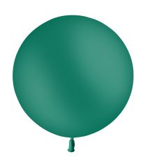Sachet d'un Ballon Latex Standard vert foret emballé ( 60 cm)