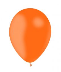 Sachet de 10 ballons latex orange ( 30 cm) standard