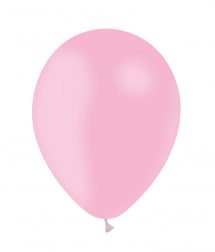 Sachet de 10 ballons latex rose bonbon ( 30 cm) standard