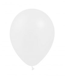Sachet de 10 ballons latex blanc ( 30 cm) standard
