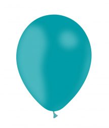 Sachet de 10 ballons latex turquoise ( 30 cm) standard