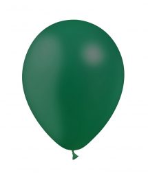 Sachet de 10 ballons latex vert sapin ( 30 cm) standard