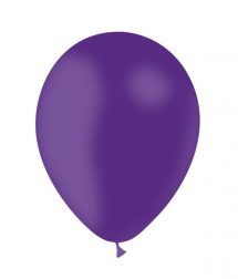 Sachet de 10 ballons latex violet ( 30 cm) standard
