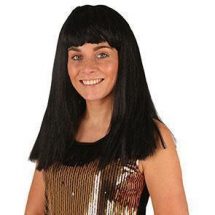 Perruque longue noir
