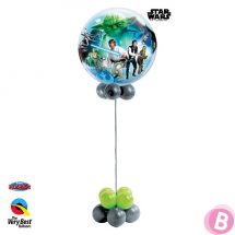 Colonne bubble star wars lime black