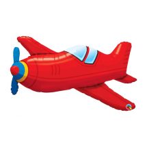 Sachet d'un ballon aluminium ( 91 cm) avion