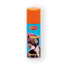 Laque pour cheveux orange