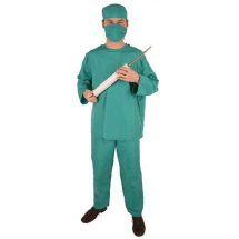 Déguisement chirurgien vert