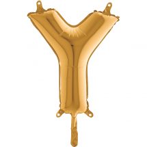 Ballon lettre Y or ( 35.56 cm)