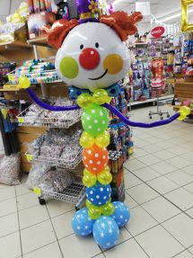 Personnage ballons clown