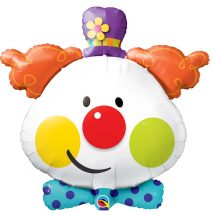 Sachet d'un ballon tête de clown