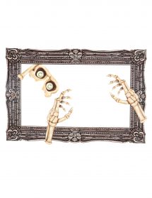 Kit photobooth avec cadre Halloween 39 x 60 cm