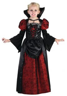 Costume vampire fille - taille 10-12 ans