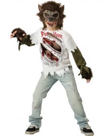 Déguisement Loup-Garou pour enfant ( taille 10 ans)