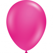 Sachet de 50 ballons tuftex hot pink ( 13 cm) )