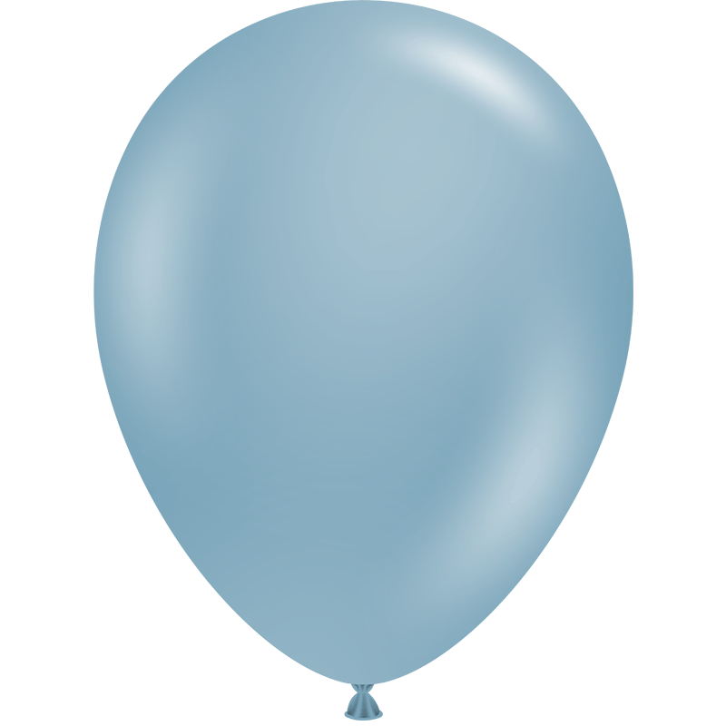 Ballons latex tuftex blue sate