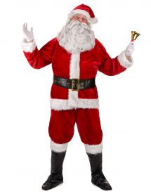 Déguisement complet père Noël Luxe adulte ( taille L)