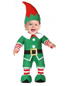 Déguisement petit lutin de Noël bébé ( taille 12 - 18 mois)