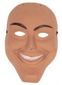 Masque plastique visage homme