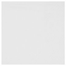 Serviettes cocktail blanc