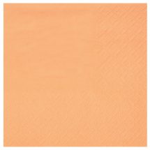 Serviettes cocktail corail