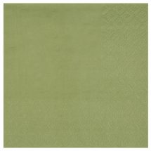 Serviettes cocktail olive