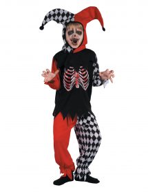 Déguisement arlequin sanglant garçon ( taille 10 ans)