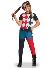 Déguisement classique Harley Quinn™ fille Taille 10-12ans