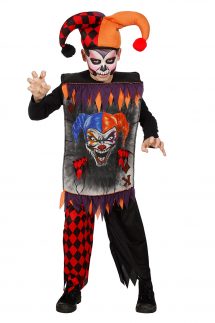 Deguisement  joker diabolique - taille 10-12 ans