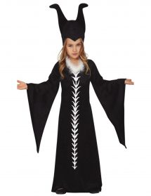 Déguisement maratre noire fille taille 10 ans