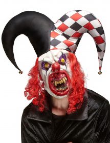 Masque latex joker terrifiant adulte Halloween