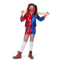 Déguisement Harley Quin fille Taille 10 ans