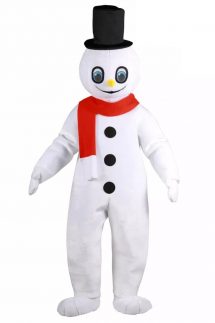 Mascotte bonhomme de neige