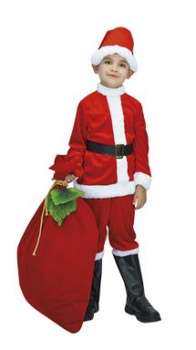 Costume Père Noël - enfant - 10-12 ans