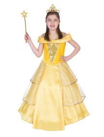 Déguisement princesse jaune ( taille 10 ans)