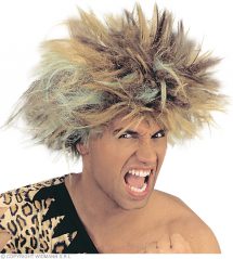 Perruque homme des cavernes