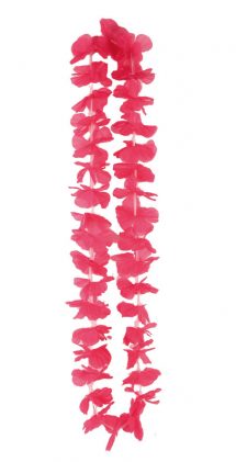 Collier Hawaien rose